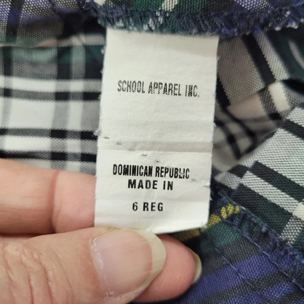 School Apparel Inc. classic plaid